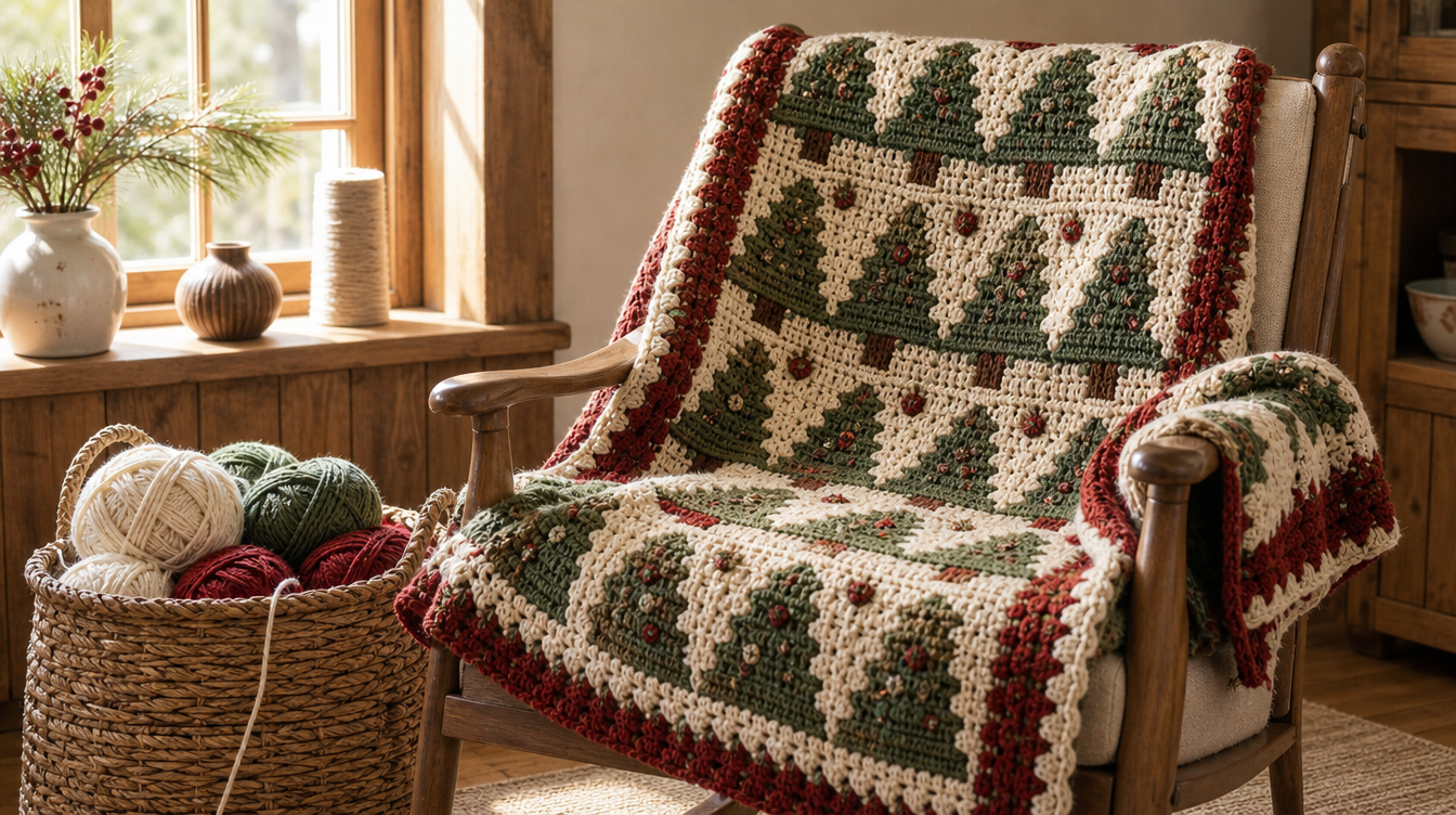 Crochet Christmas Tree Ornament Pattern Guide & Techniques