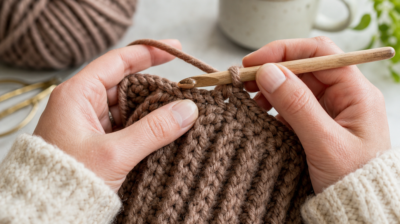 How to Crochet a Chunky Ribbed Beanie: Complete Guide