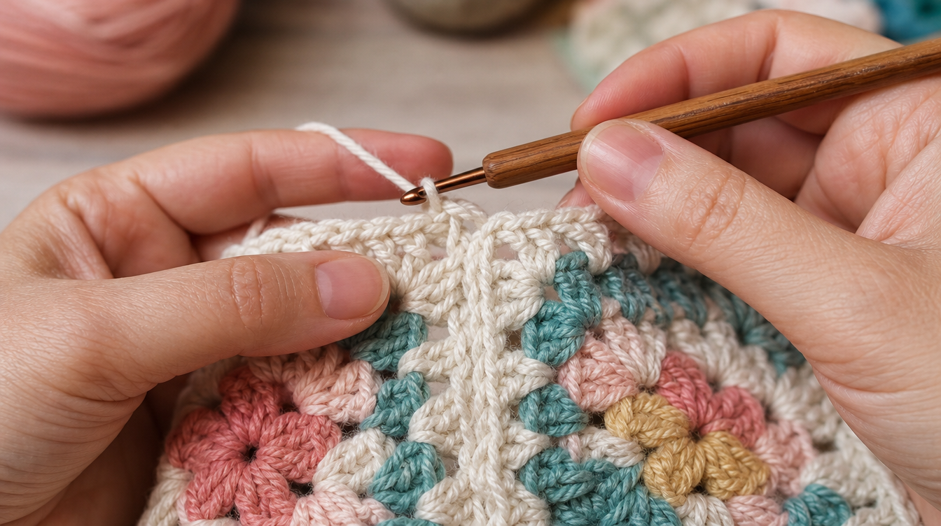 Master Seamless Joins: How to Join Granny Squares