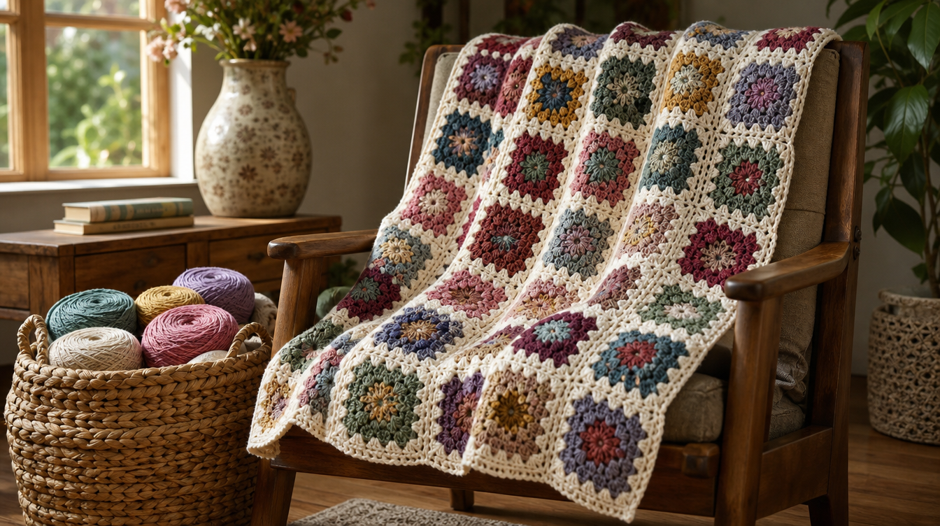 Master the Classic Granny Square Blanket Pattern