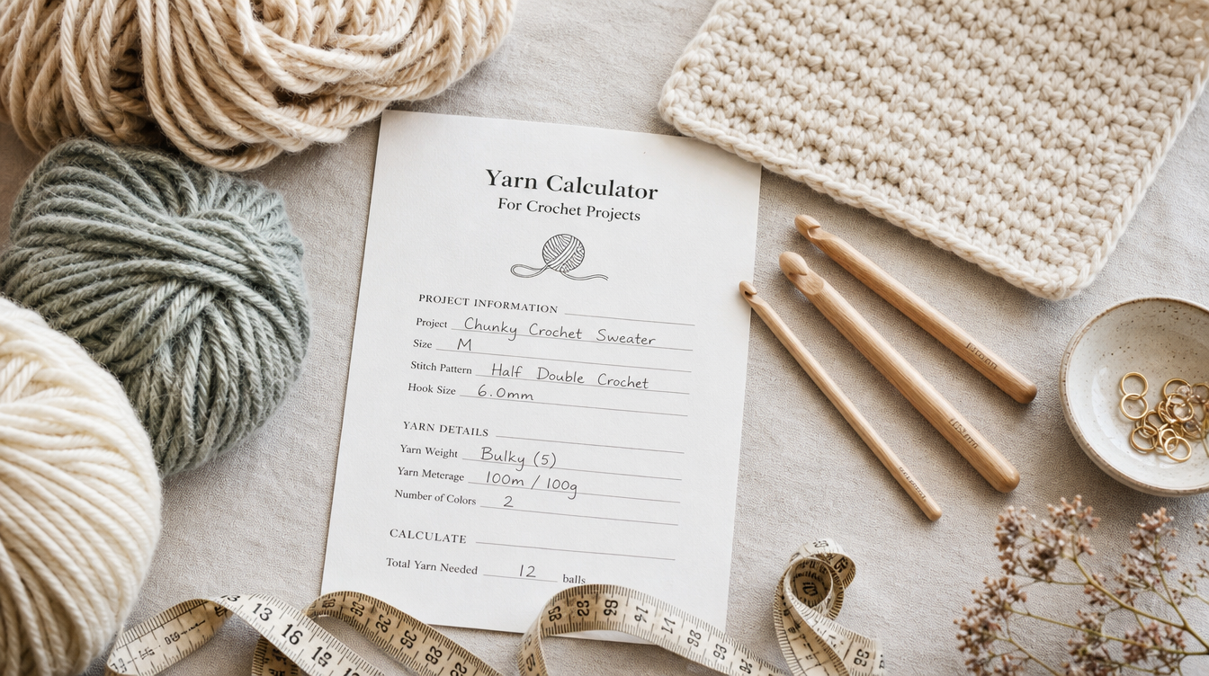 Mastering Your Crochet Projects with Our Yarn Calculator
